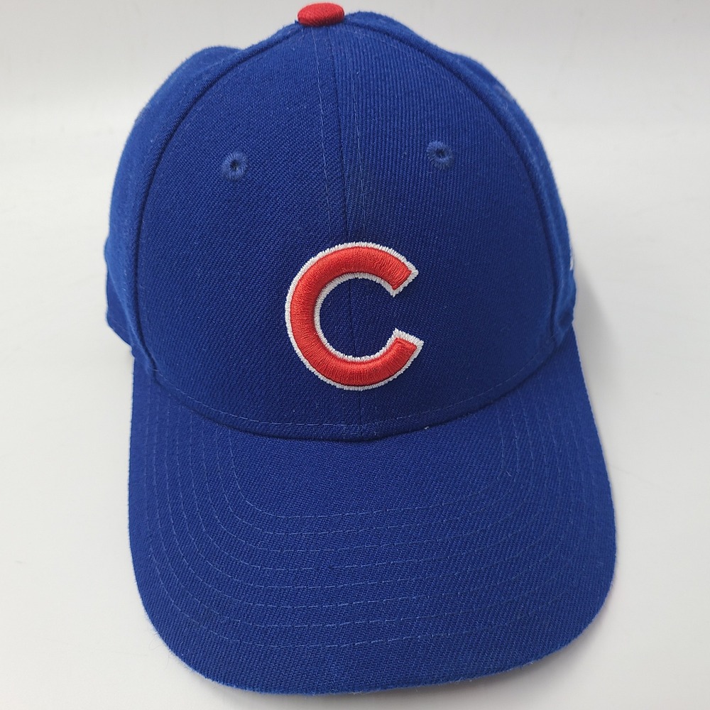 Youth Chicago Cubs Hat Adjustable New Era 9Forty Blue Red MLB Baseball Logo Boys